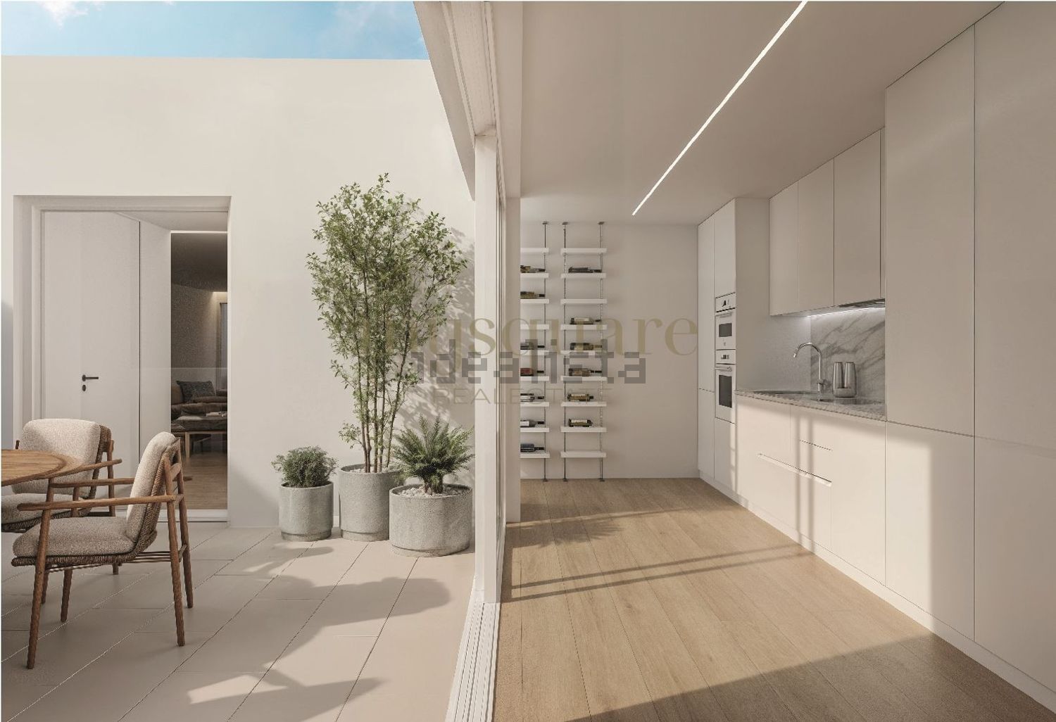 公寓 t4出售在 Zona Histórica de Matosinhos - 露台