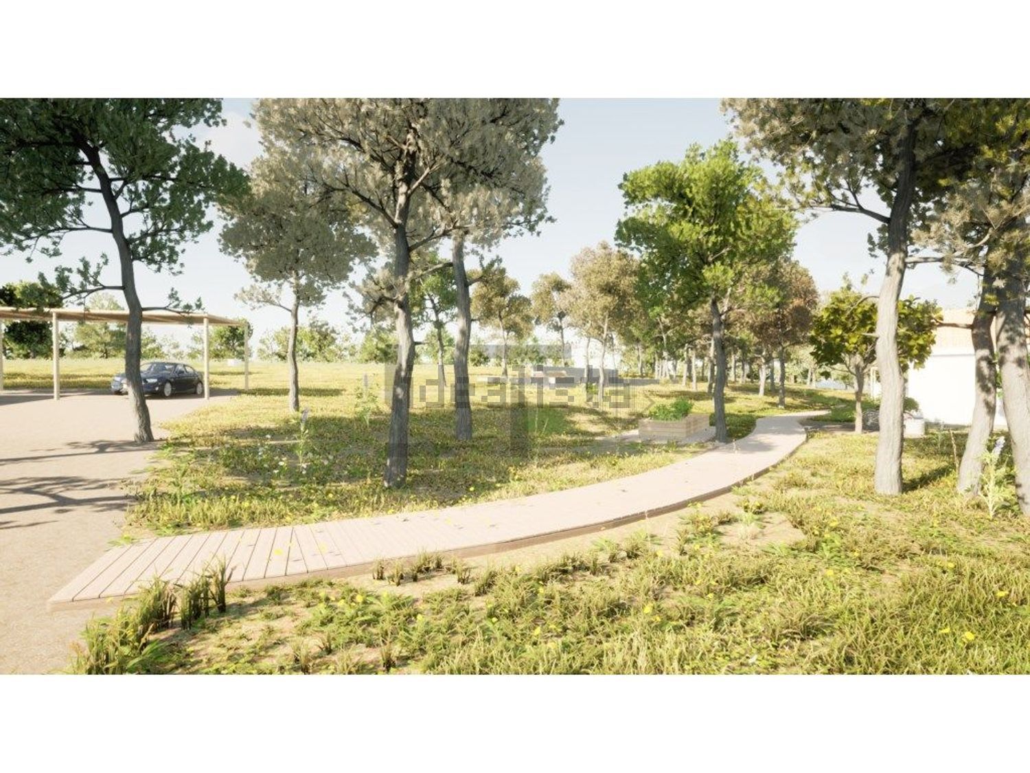 小楼房或独栋别墅出售在 lagoa santo andre s/n - 花园