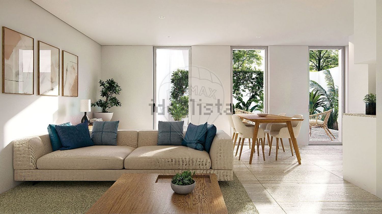 公寓 t2出售在Avenida Doutor Manuel de Arriaga, 28 - 客厅