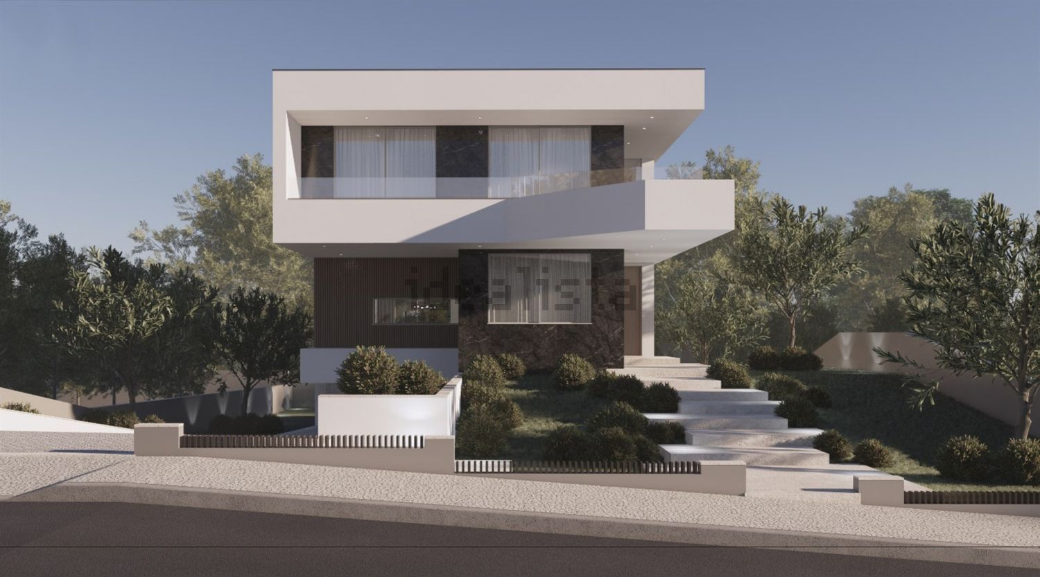 小楼房或独栋别墅出售在Rua Alto do Pedregal, 6 - 外立面