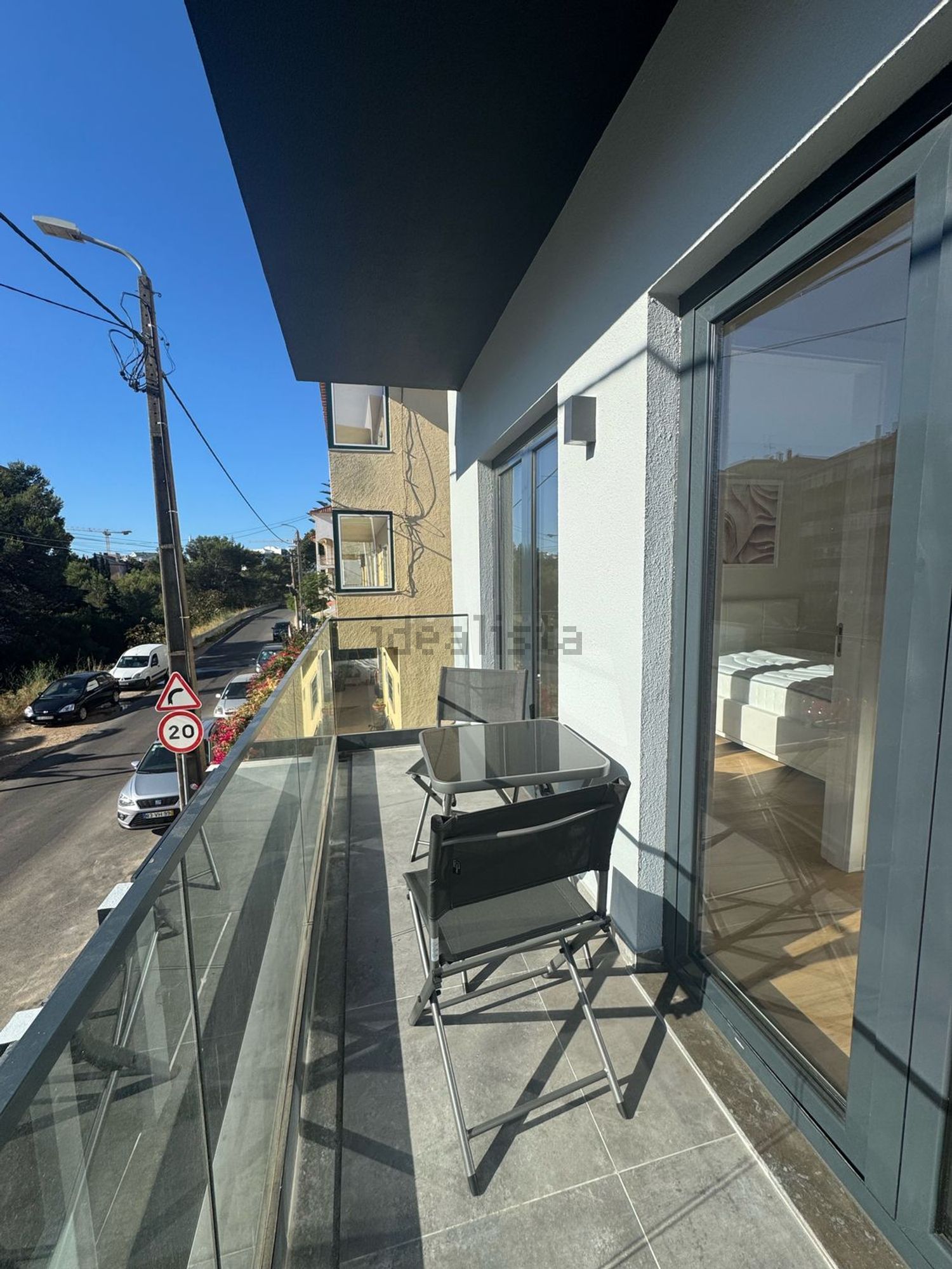 出租公寓 t1在Rua São Tomé, 209 - 阳台
