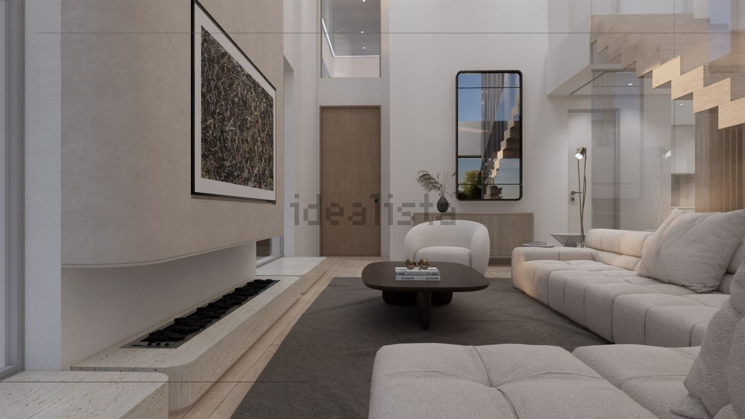 小楼房或独栋别墅出售在Rua Alto do Pedregal, 6 - 客厅