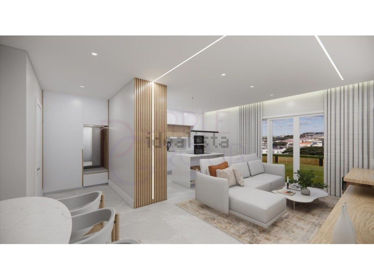 公寓 t2出售在 Quinta do Texugo - Quinta de Santa Teresa - 客厅