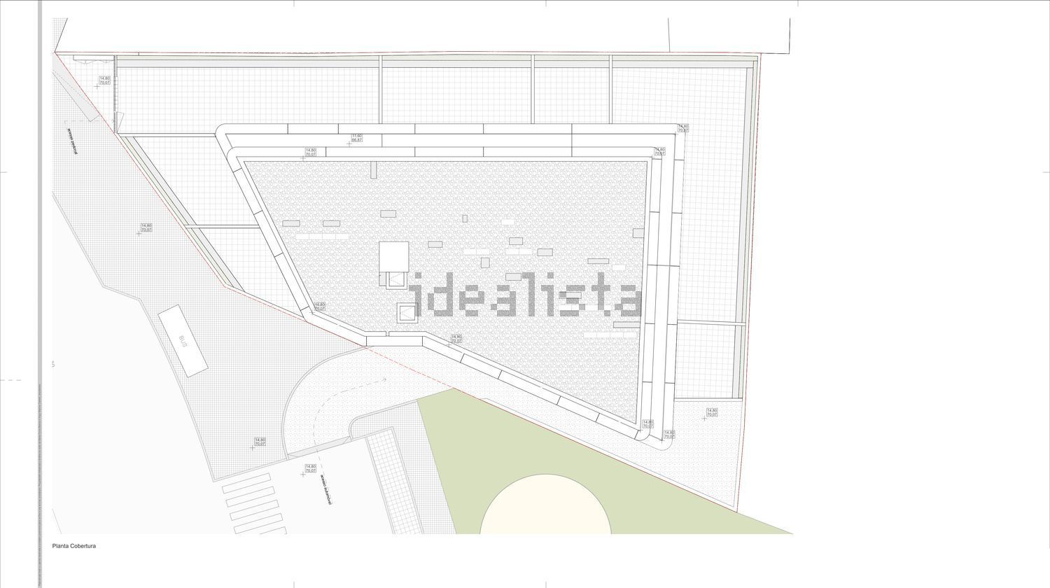 公寓 t1出售在Estrada da Circunvalação, 14402 - 平面图