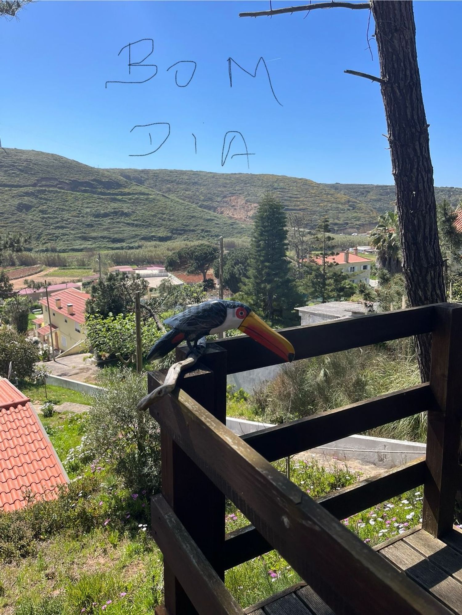 出租房间在Rua Ribeira do Barril, 16 - 视线