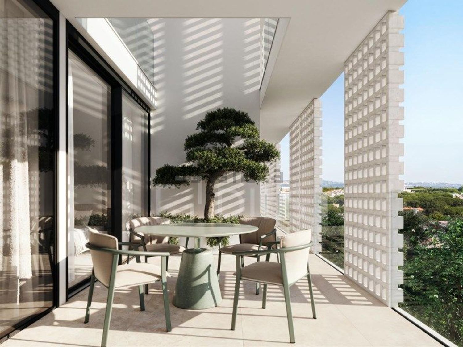 公寓 t2出售在Estrada de Quarteira s/n - 阳台