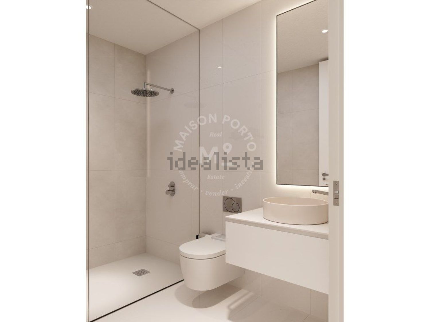 公寓 t1出售在Rua Jardim - 卫生间