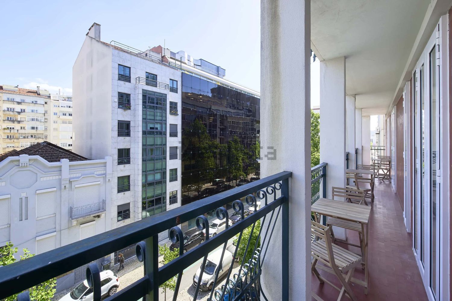 出租房间在Avenida Barbosa du Bocage, 52 - 阳台