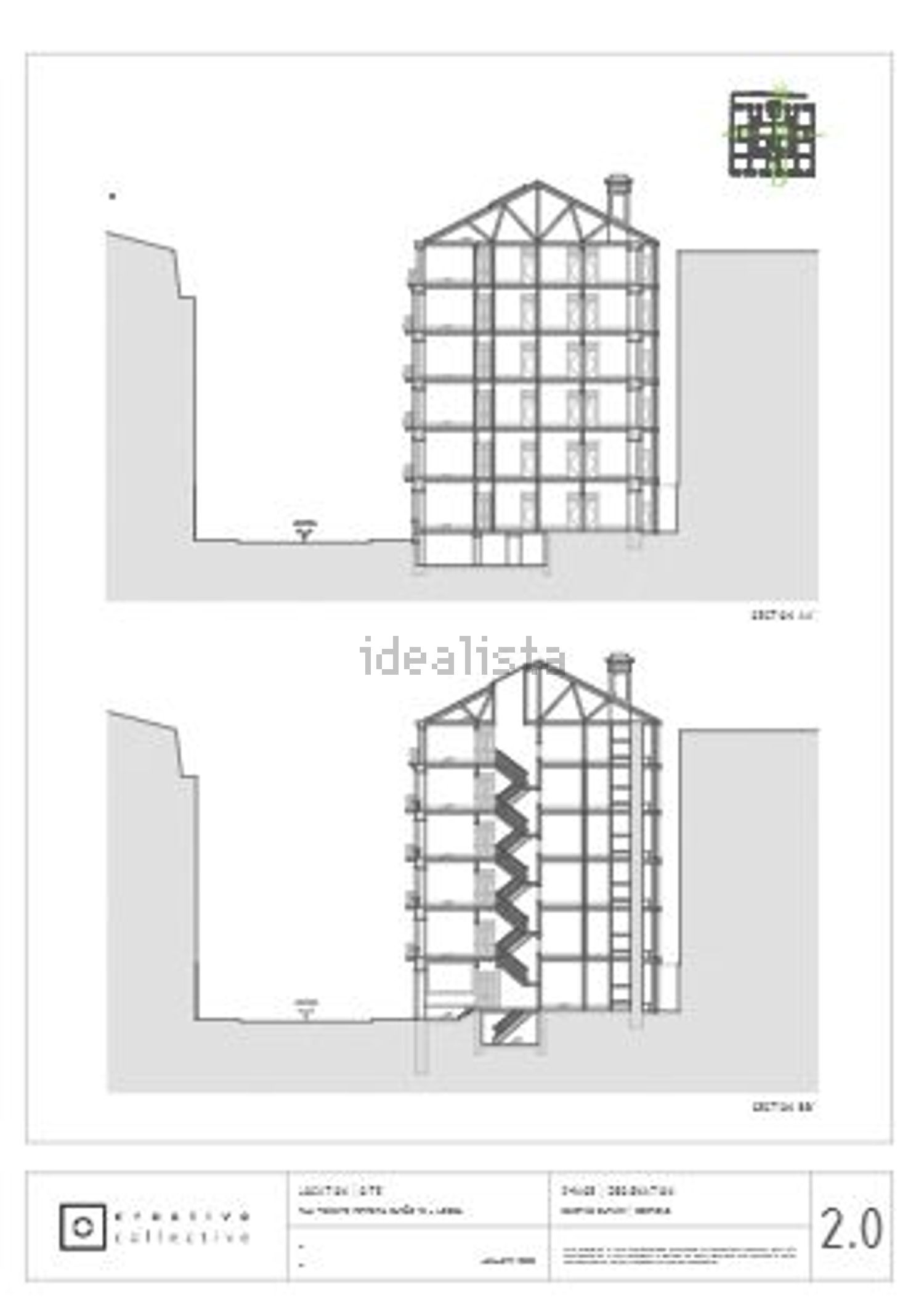 公寓 t3出售在Rua Tenente Ferreira Durão, 12 - 平面图