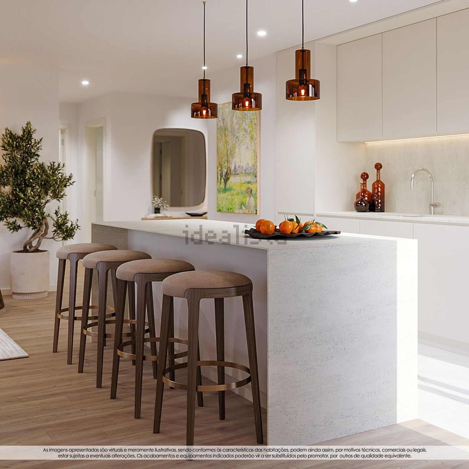 公寓 t3出售在Avenida 25 de Abril - 厨房