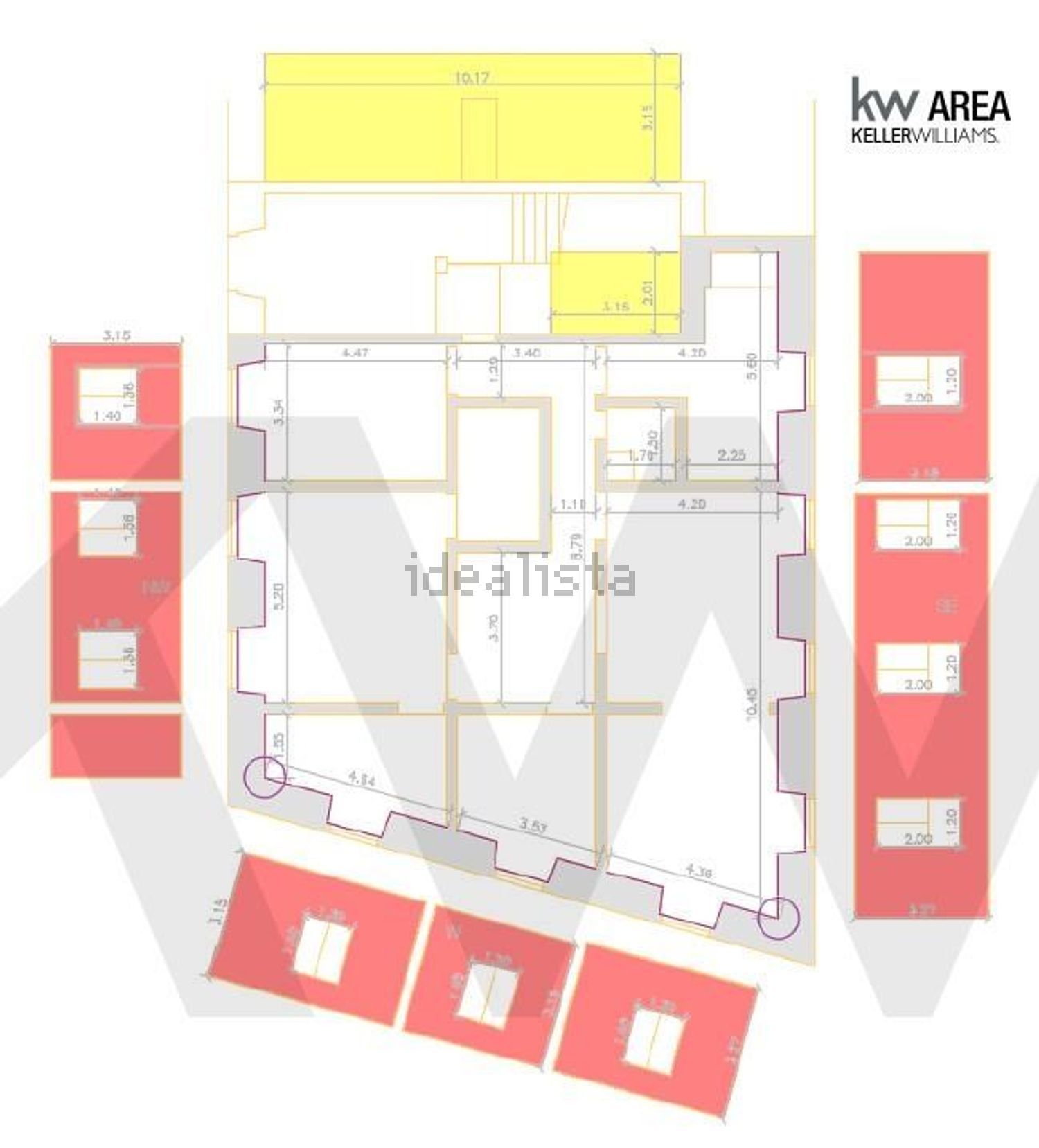公寓 t4出售在Rua da Esperança s/n - 平面图