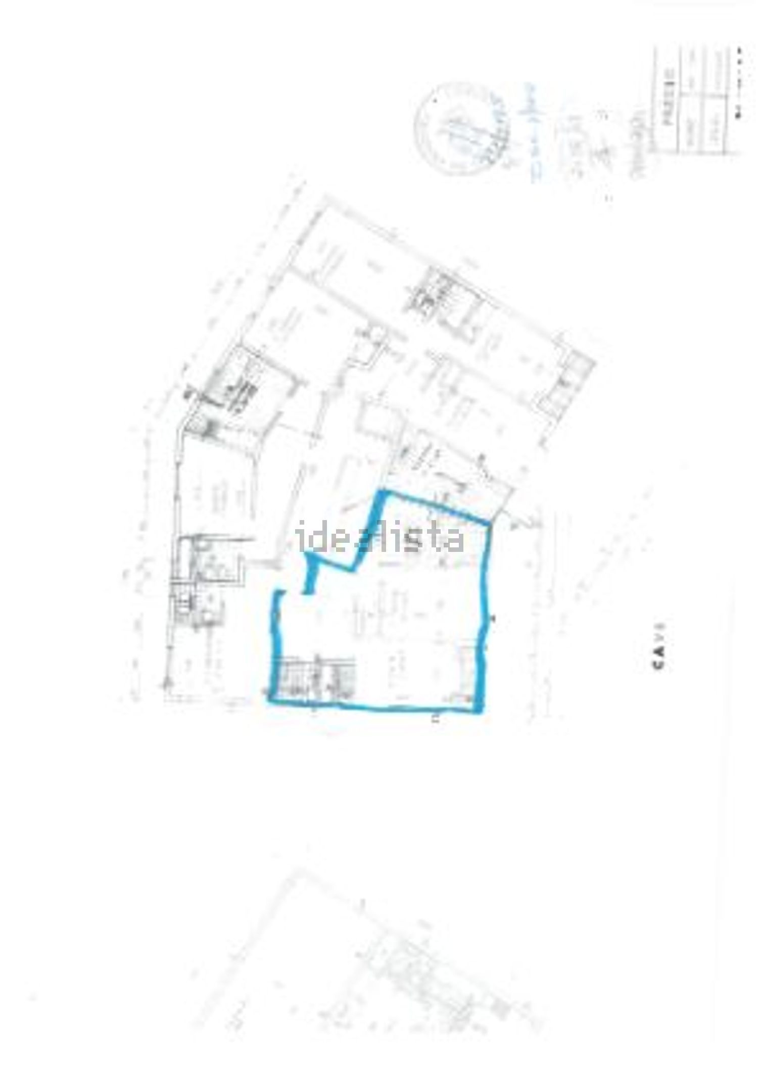 公寓 t1出售在Rua Teixeira de Pascoais - 平面图