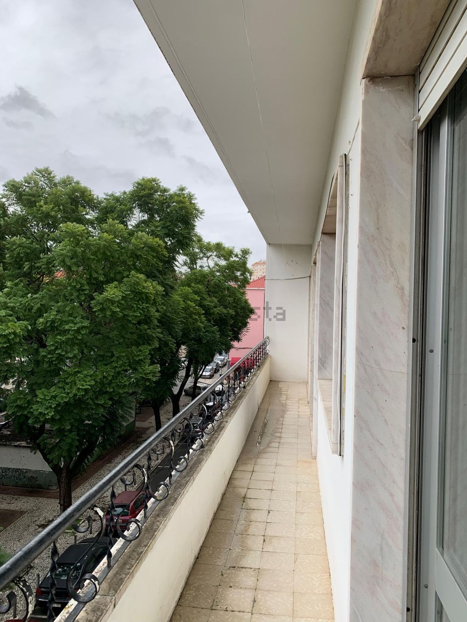 出租房间在Rua Nampula, 3 - 阳台