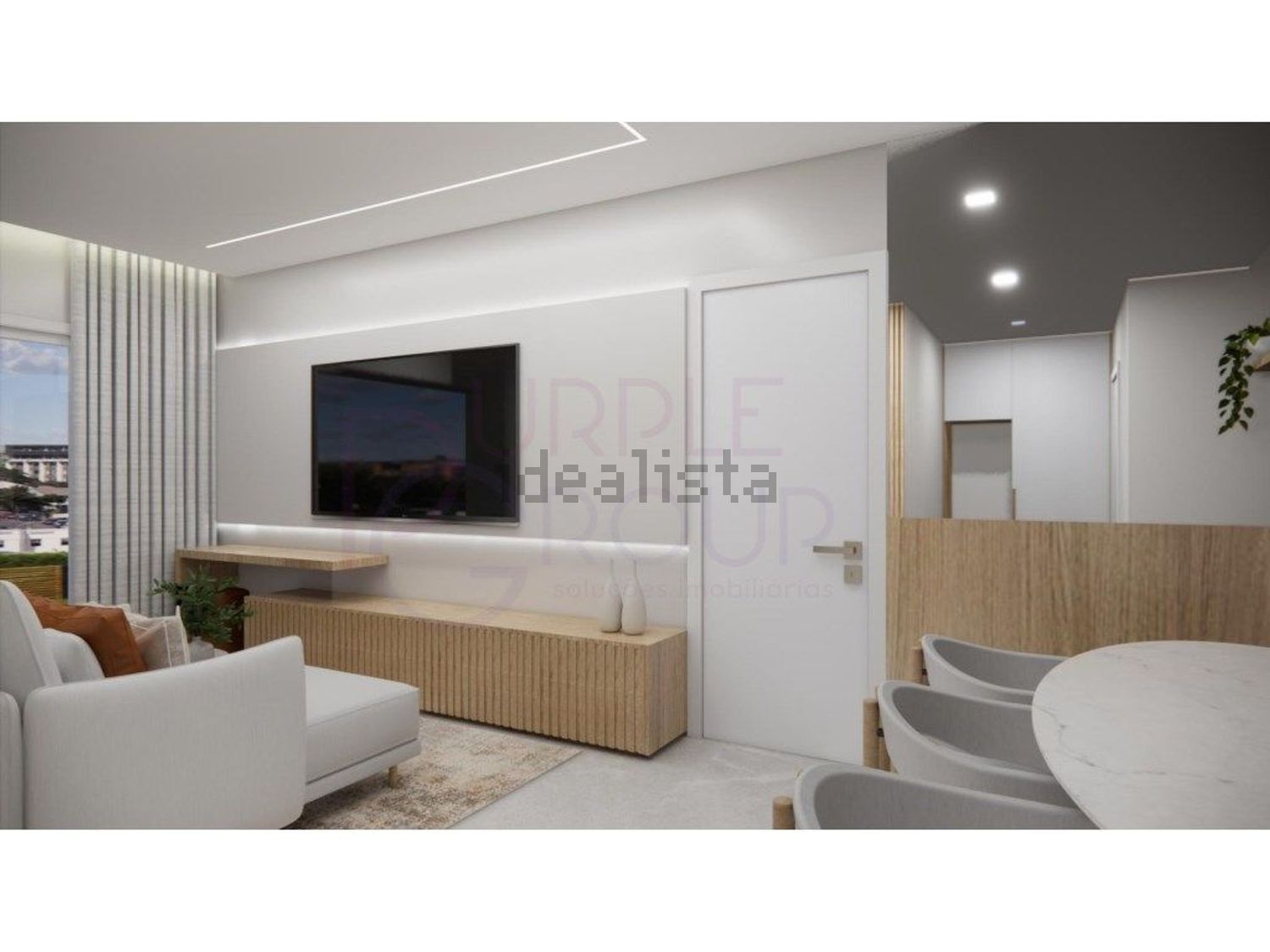 公寓 t2出售在 Quinta do Texugo - Quinta de Santa Teresa - 客厅