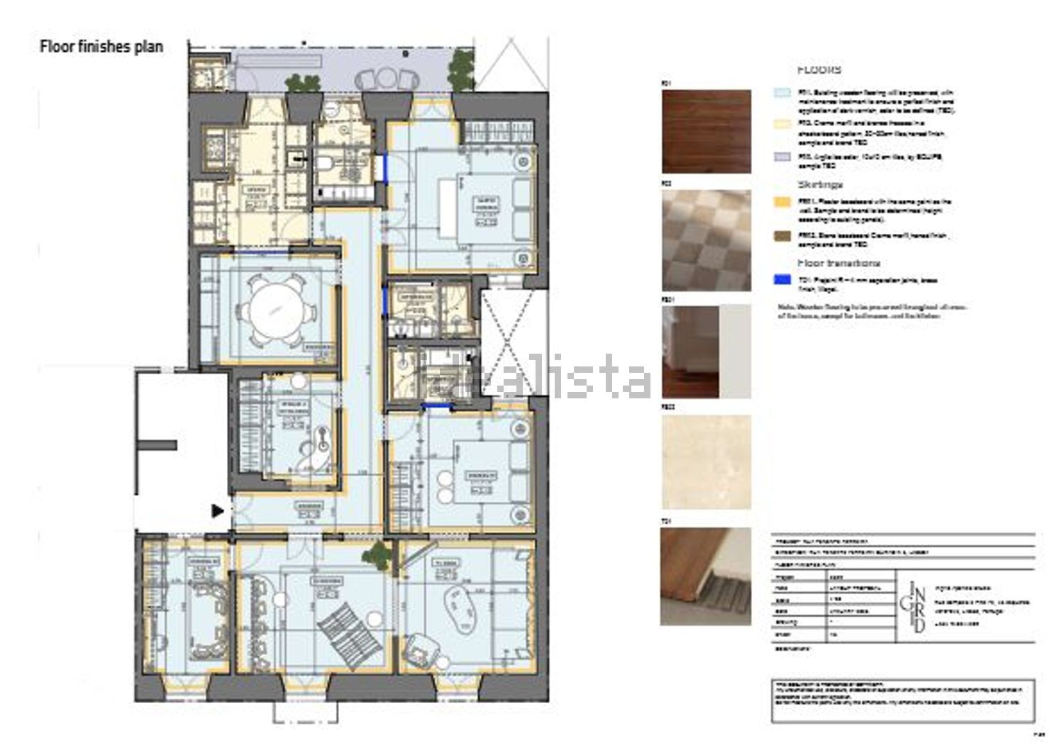 公寓 t3出售在Rua Tenente Ferreira Durão, 12 - 平面图