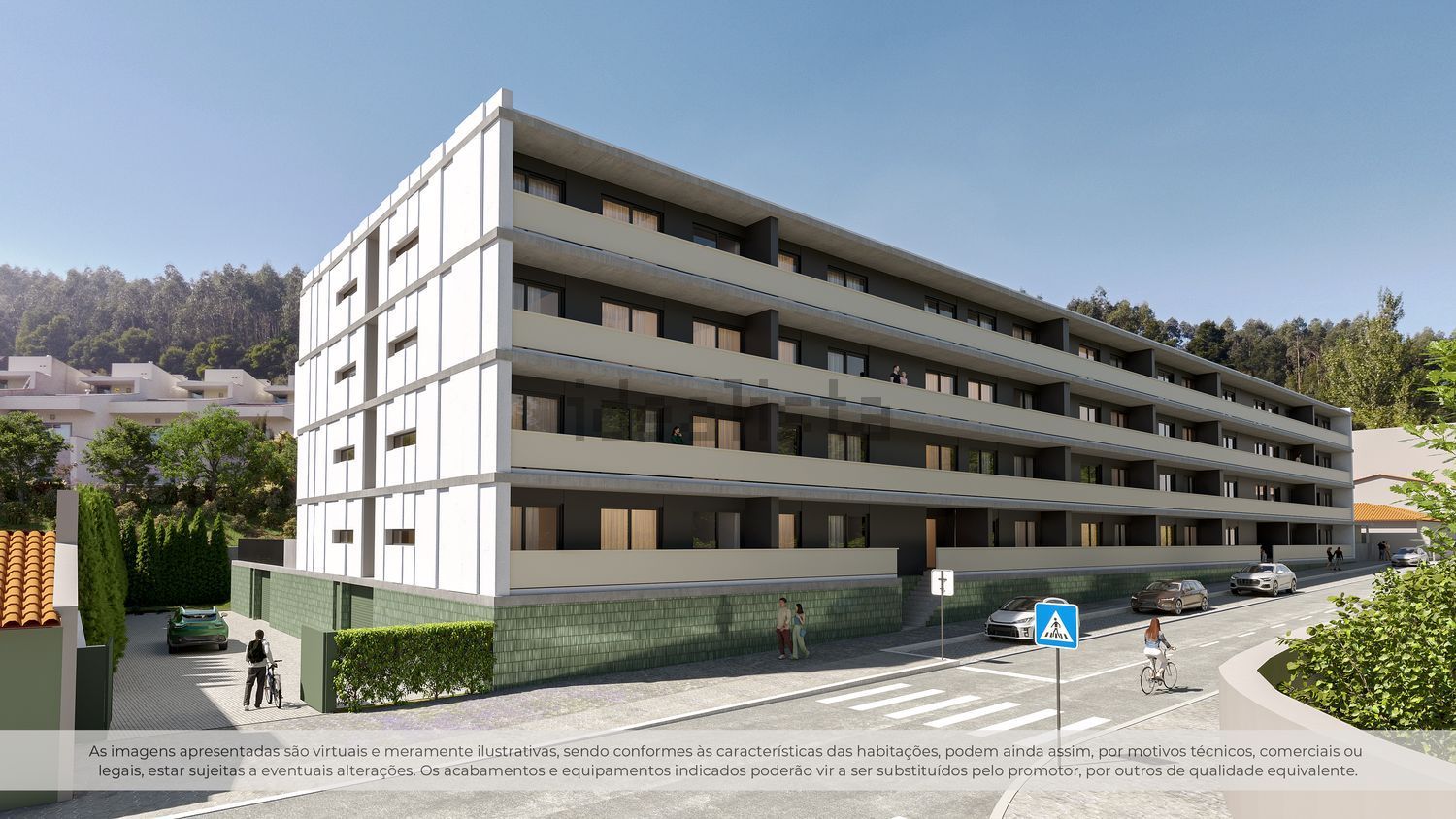 公寓 t2出售在Rua Gonçalves de Castro - 视线