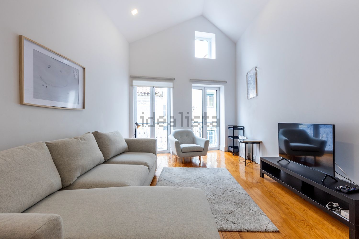 出租复式公寓在Rua Caetanos, 12 - 客厅