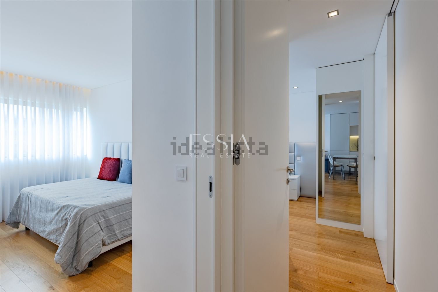 出租公寓 t2在Rua Maria Adelaide Freitas Gonçalves - 卧室