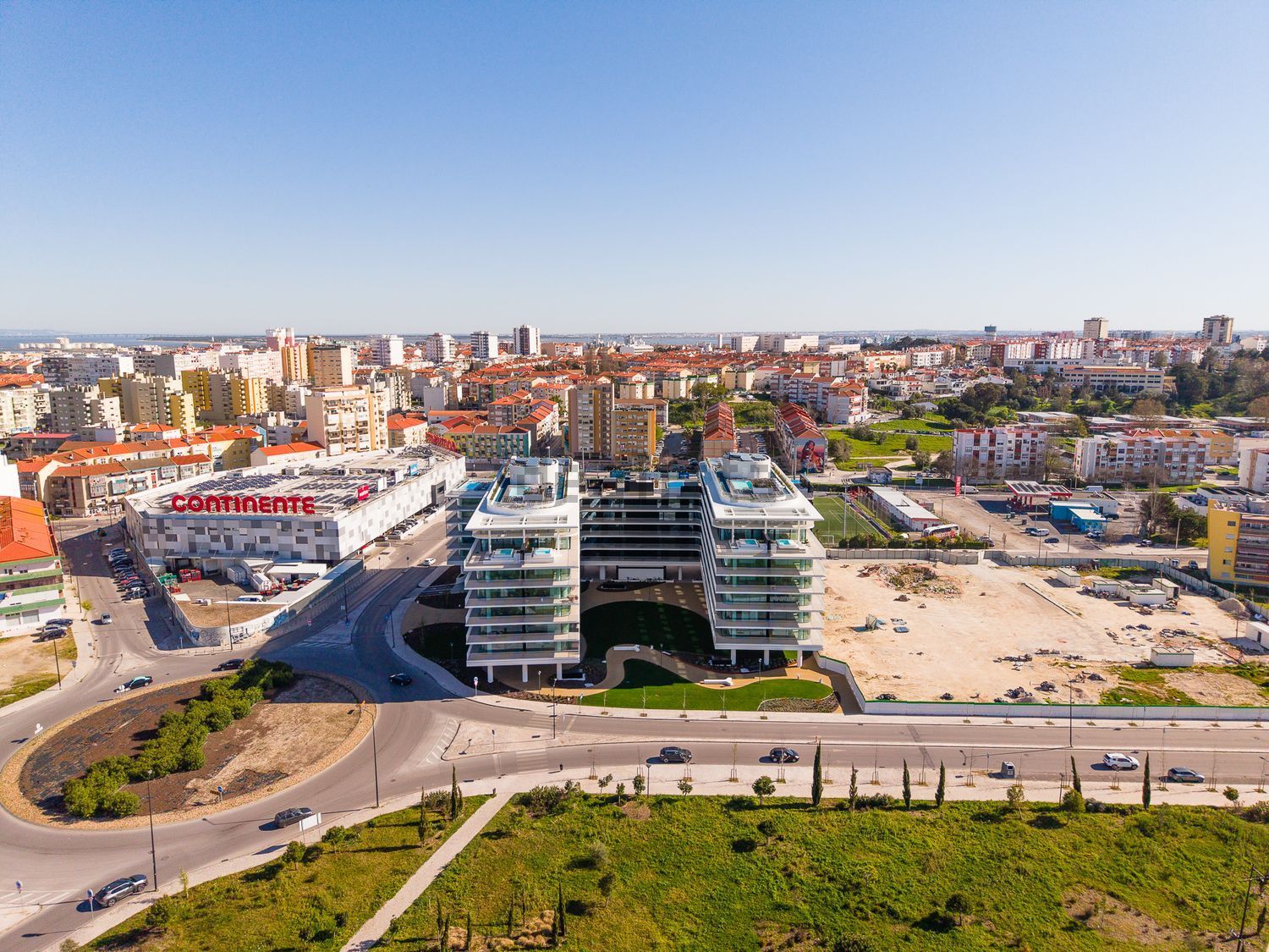 出租公寓 t3在Rua Bombeiros Voluntários do Barreiro - 视线