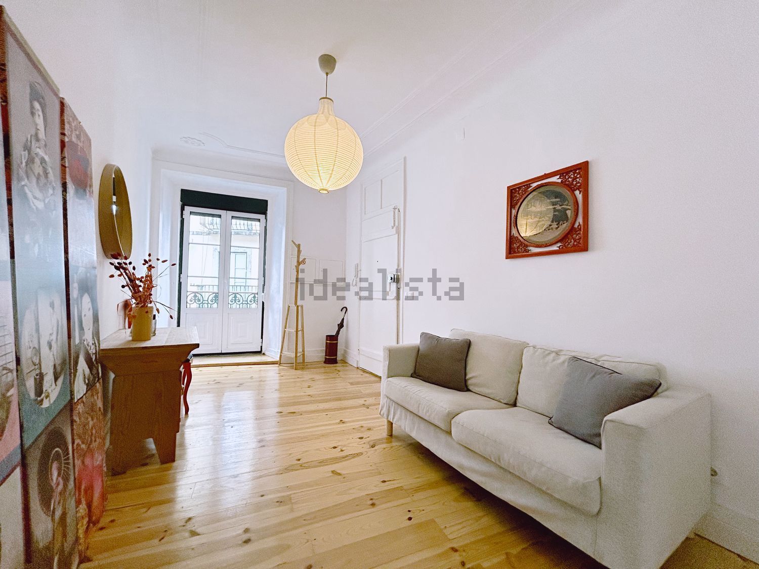 出租公寓 t2在Rua dos Lagares, 25 - 客厅