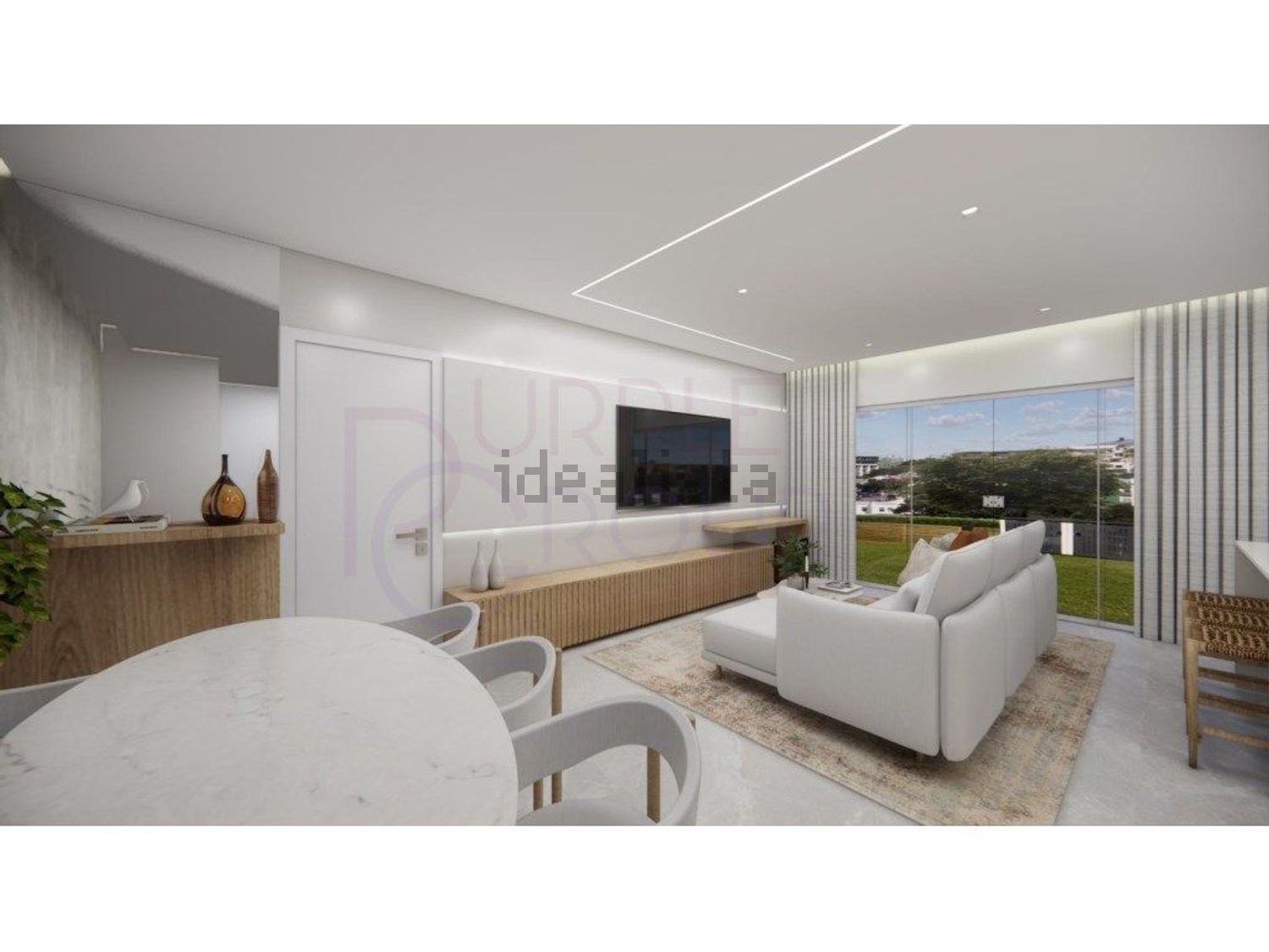 公寓 t2出售在 Quinta do Texugo - Quinta de Santa Teresa - 客厅