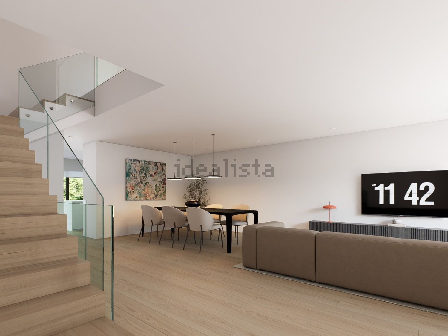 双拼别墅出售在 Gondomar - 客厅