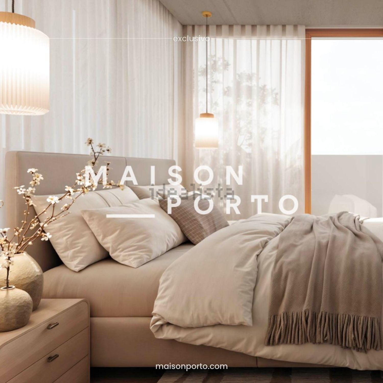 T0（单人公寓）出售在 Custóias - 卧室