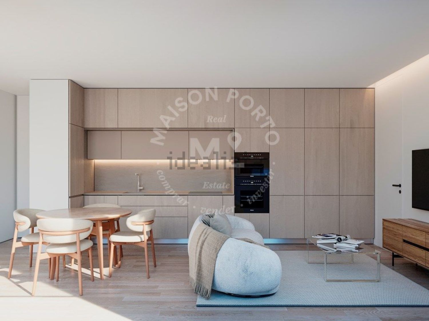 公寓 t1出售在Rua da Barranha, 772 - 客厅