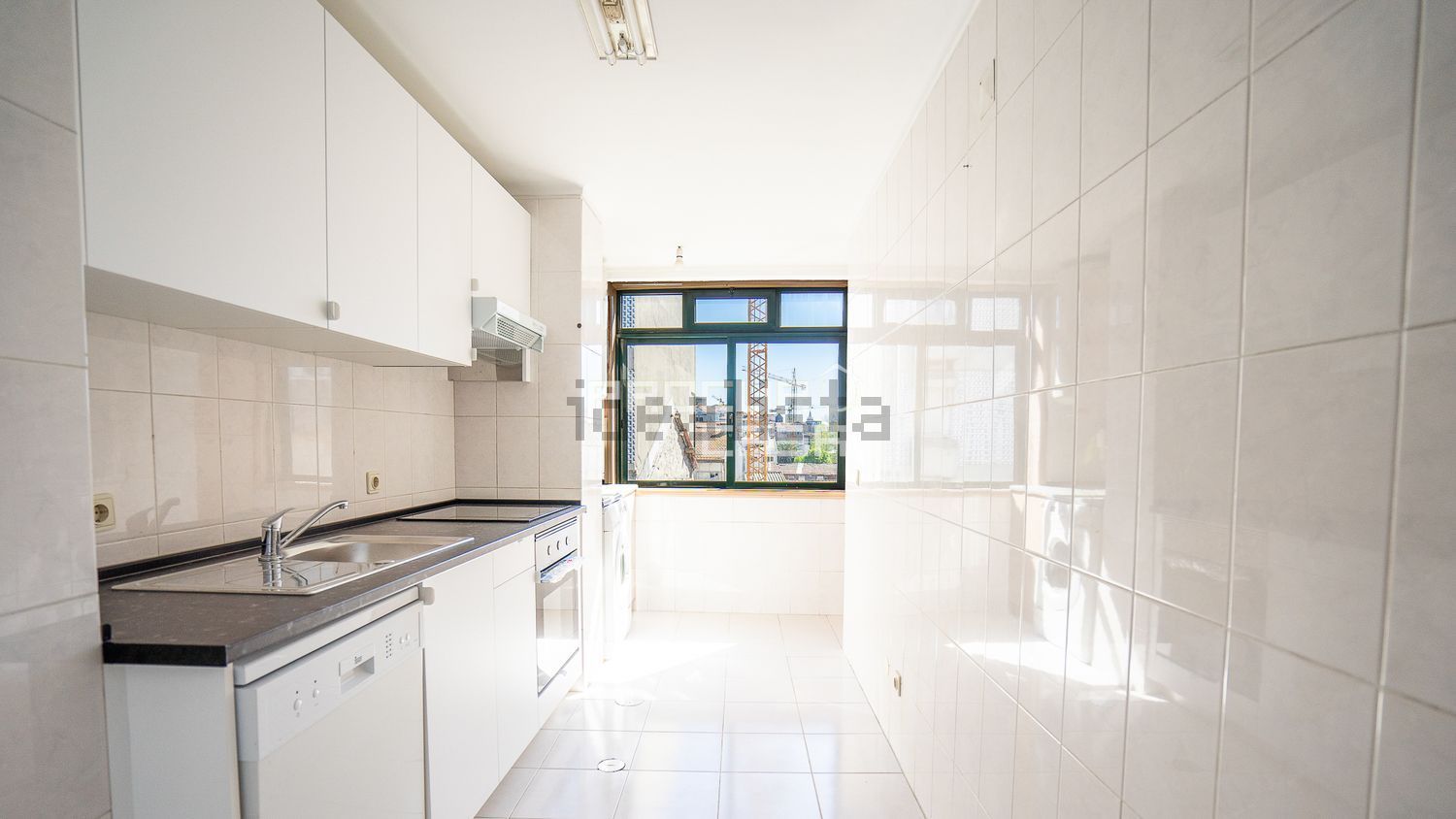 出租公寓 t1在Rua de Santos Pousada - 厨房