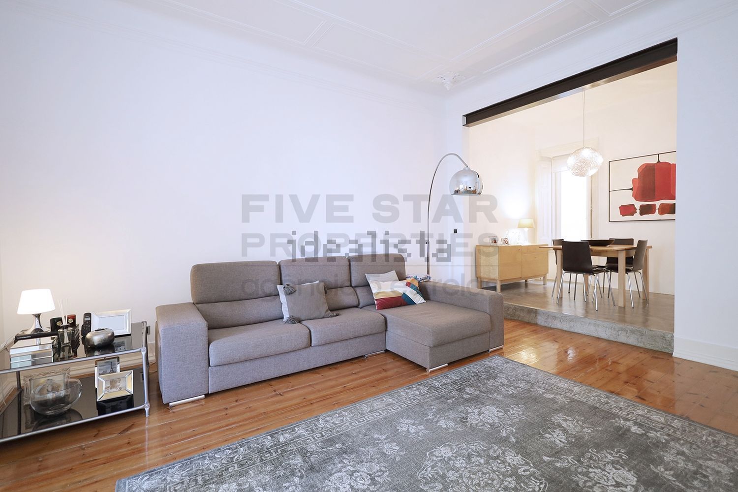 公寓 t4出售在Avenida Visconde de Valmor, 20 a - 客厅