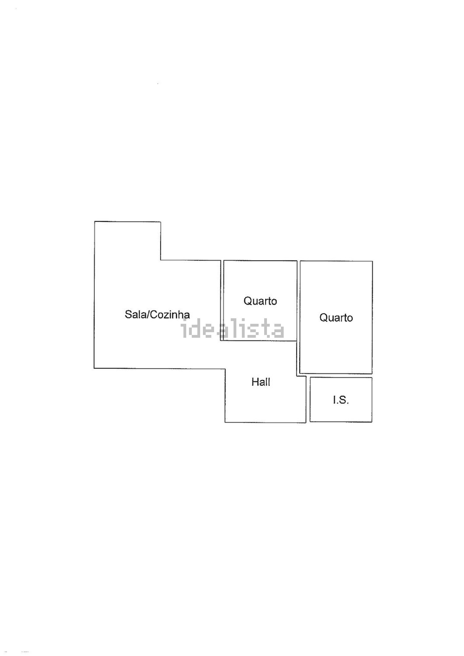 出租公寓 t2在Praça Doutor Ernesto Roma, 7 - 平面图