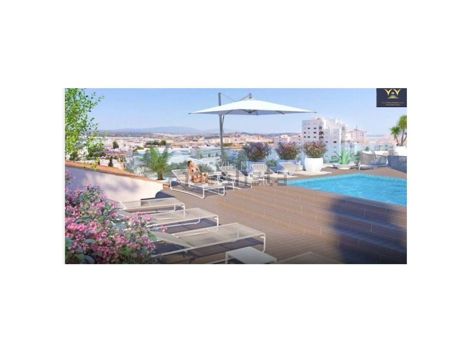 公寓 t2出售在Rua Ilha do Corvo s/n - 游泳池