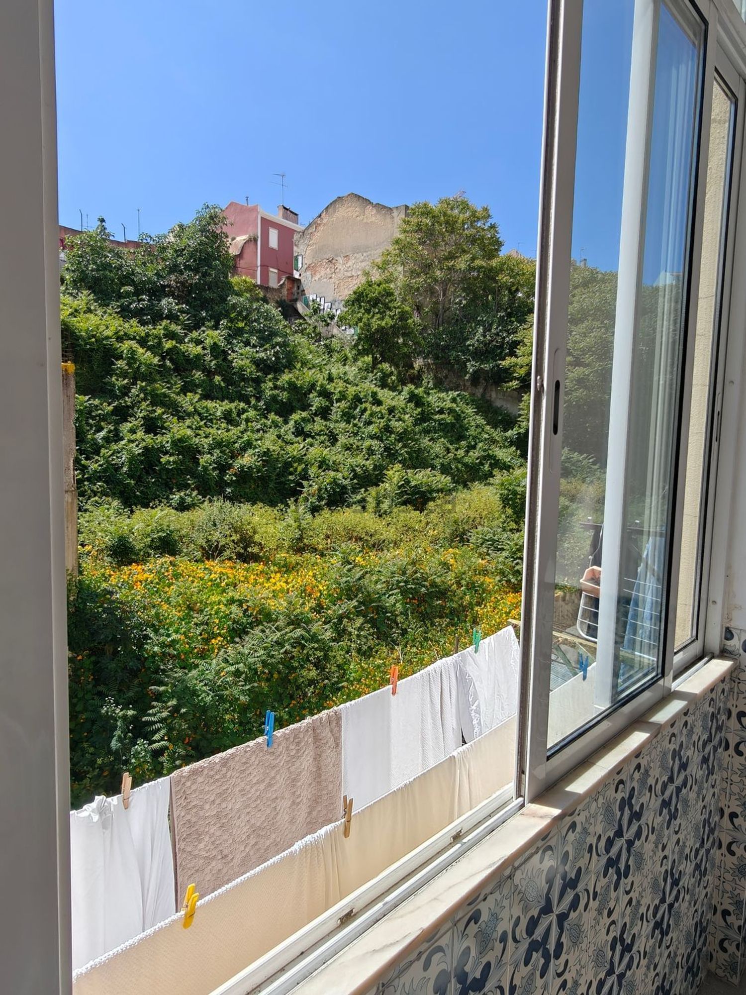 出租公寓 t1在Rua Leite de Vasconcelos, 25 - 阳台