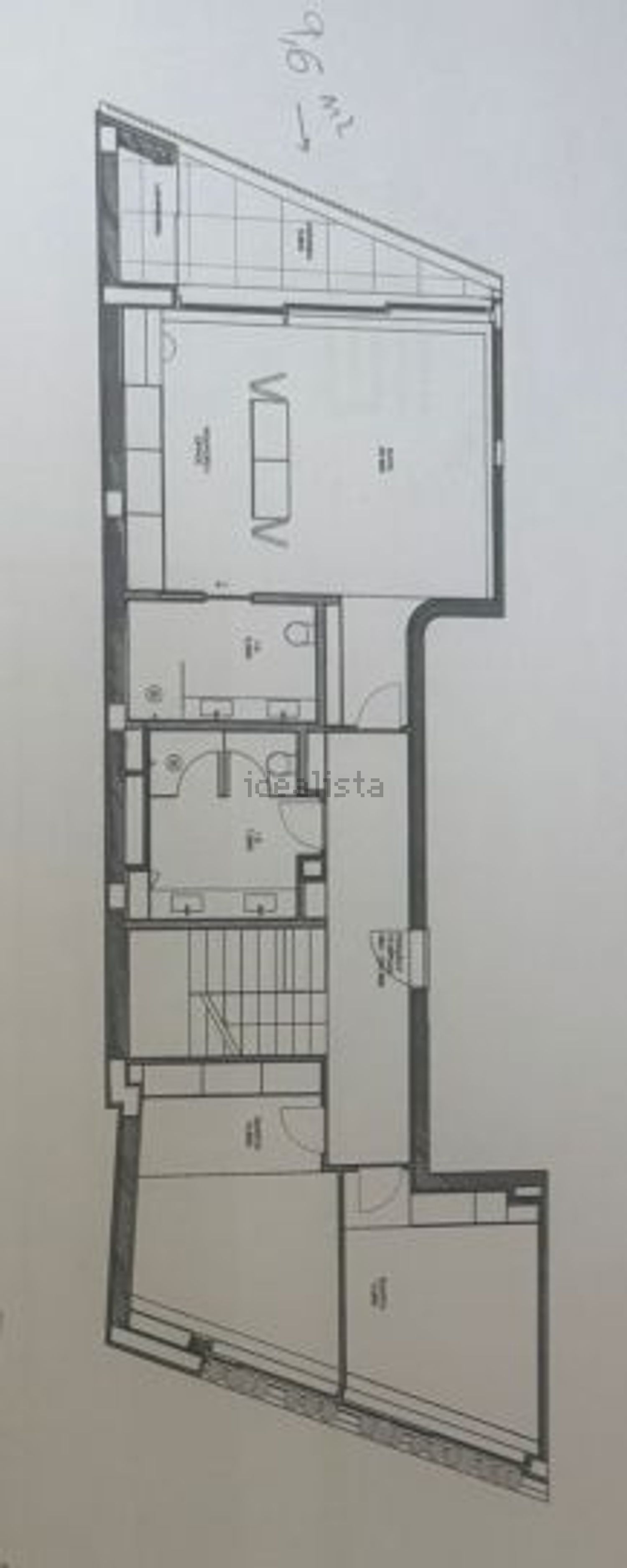 公寓 t3出售在 Sao Bernardo s/n - 平面图