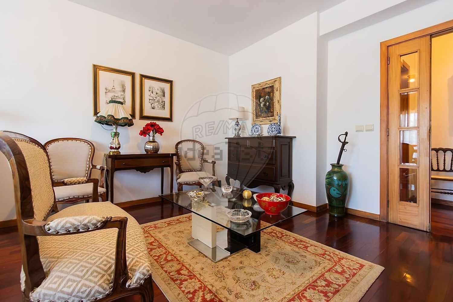 公寓 t3出售在Rua Feliciano Ramos - 客厅