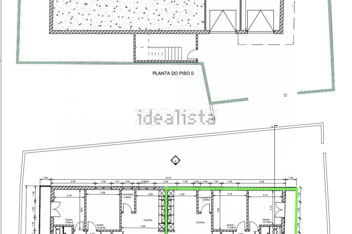 公寓 t3出售在 Santa Maria Maior - 平面图