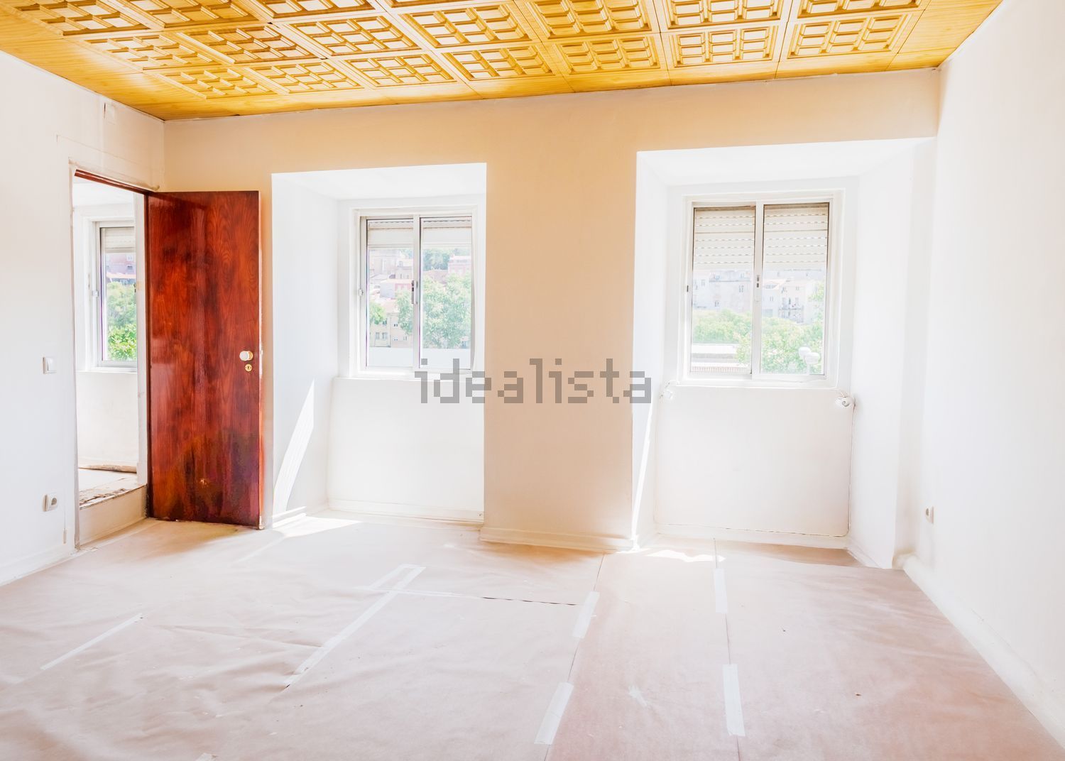 出租公寓 t3在Rua Cruz a Alcântara, 41 n - 客厅