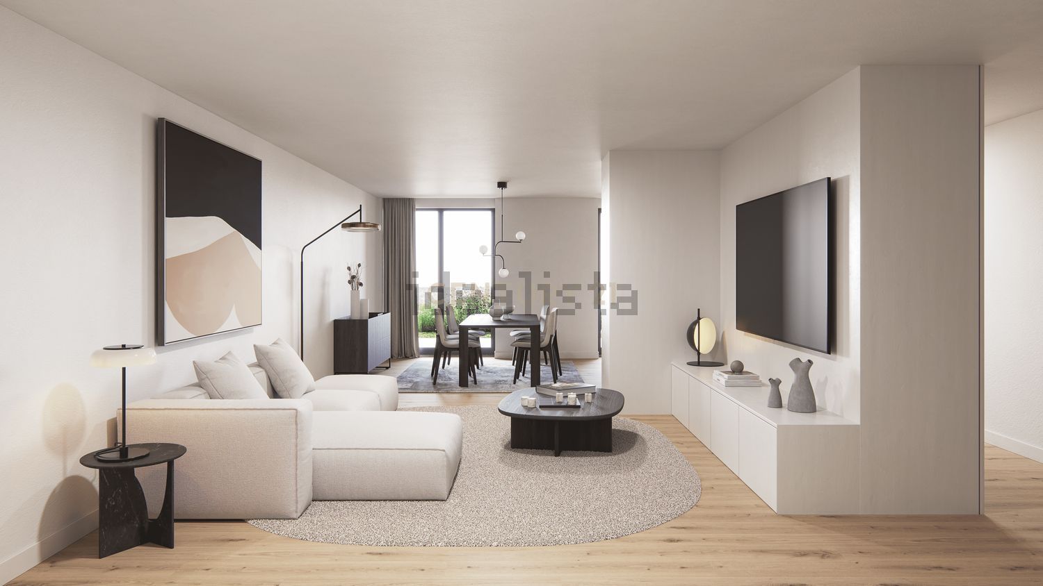公寓 t2出售在Rua Conde de Bertiandos, 317 - 客厅