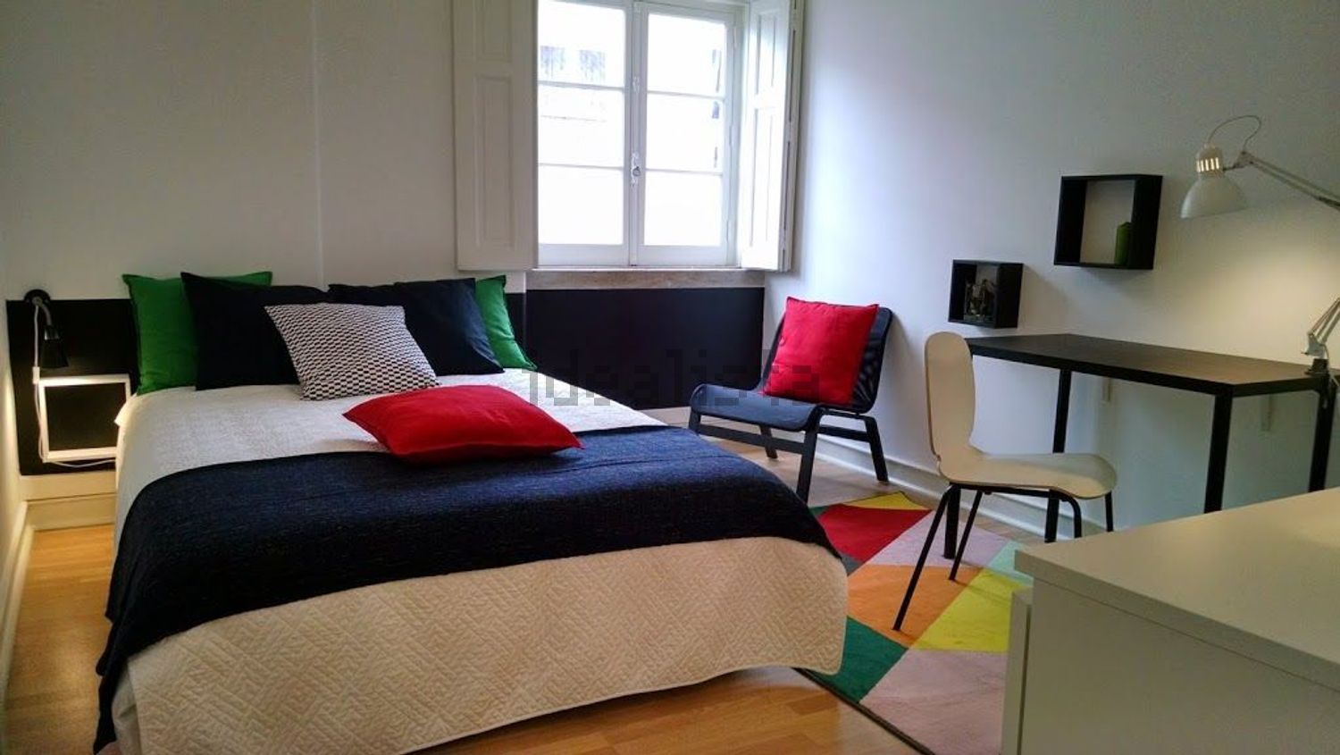 出租房间在Rua Rodrigues de Freitas - 卧室