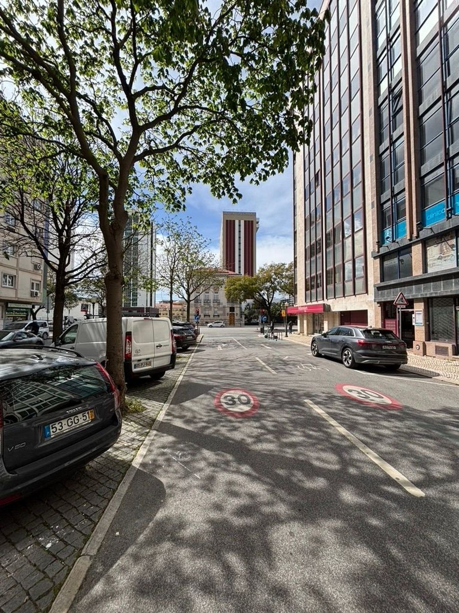 出租公寓 t1在Avenida António Serpa, 38 - 视线