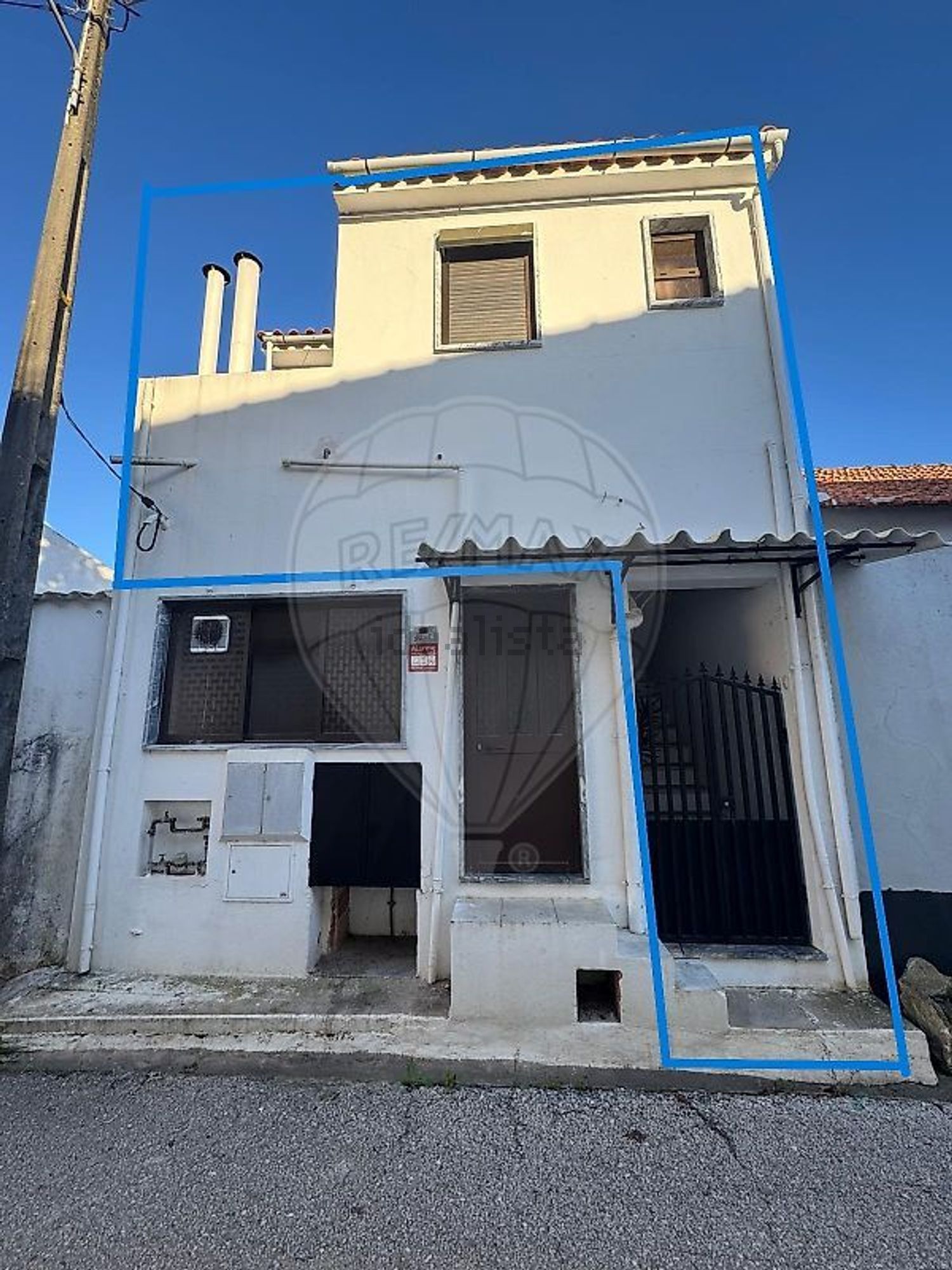 出租小楼房或独栋别墅在Rua Primeiro de Dezembro - 视线