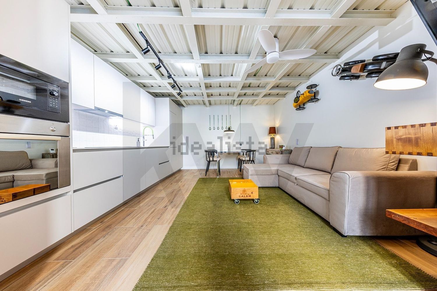 公寓 t1出售在 Lapa - 客厅