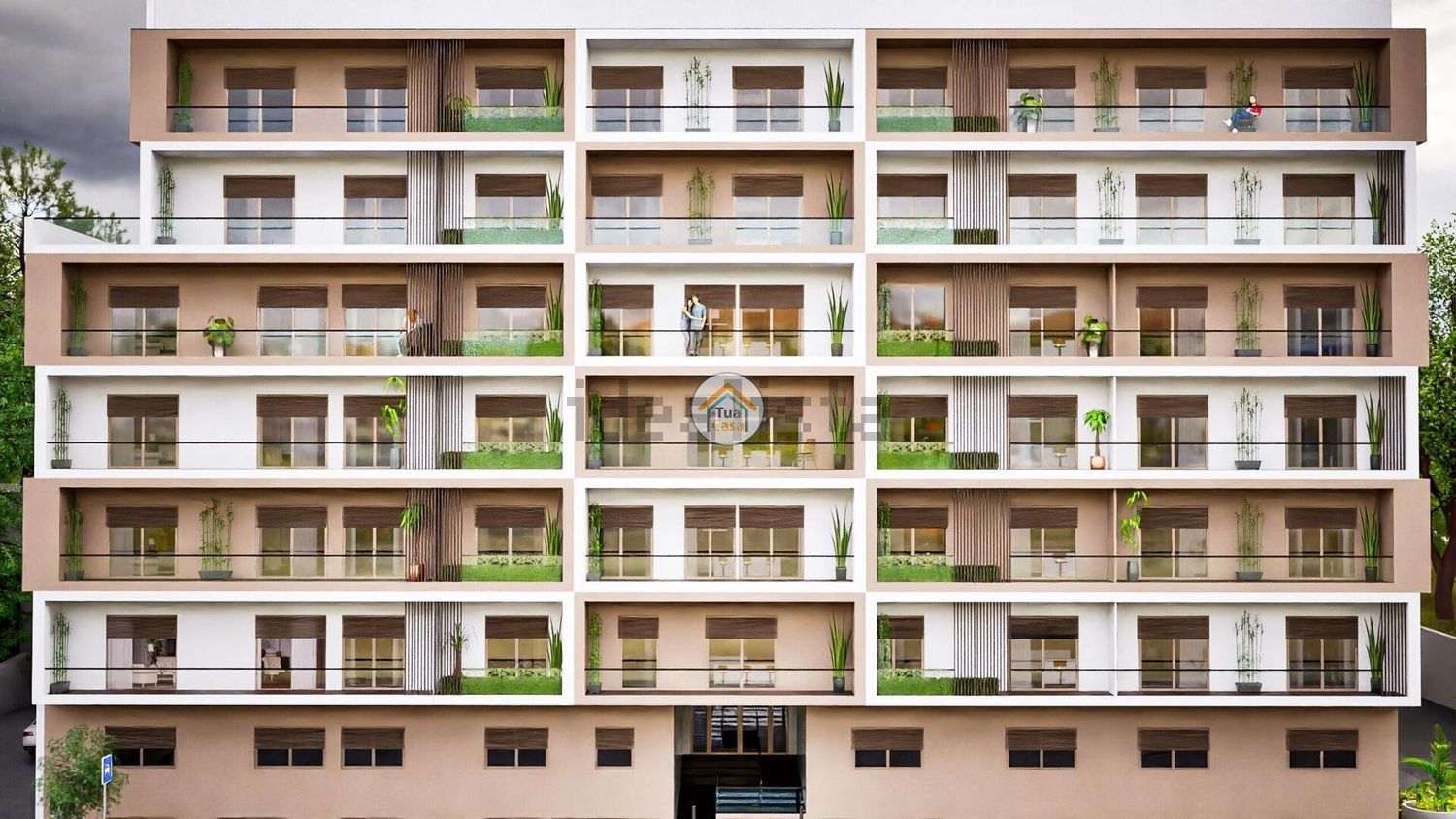 公寓 t1出售在 Centro de Oliveira de Azeméis - 视线