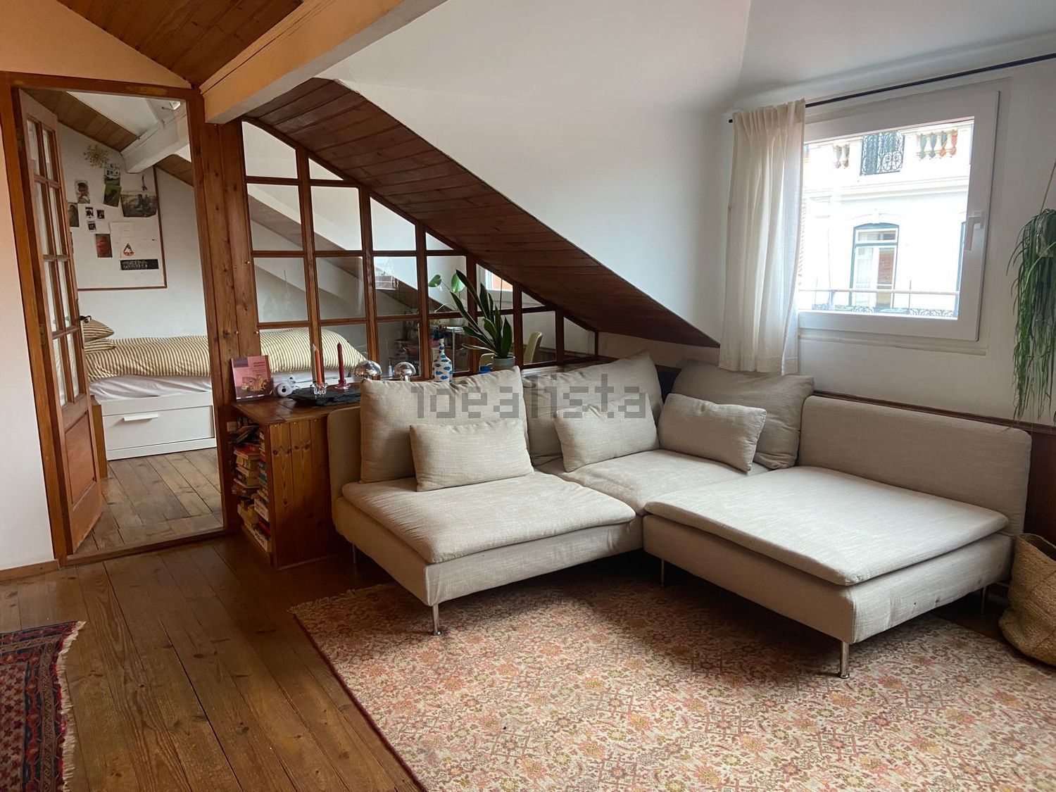 出租公寓 t2在Rua de São Bento, 60 - 客厅