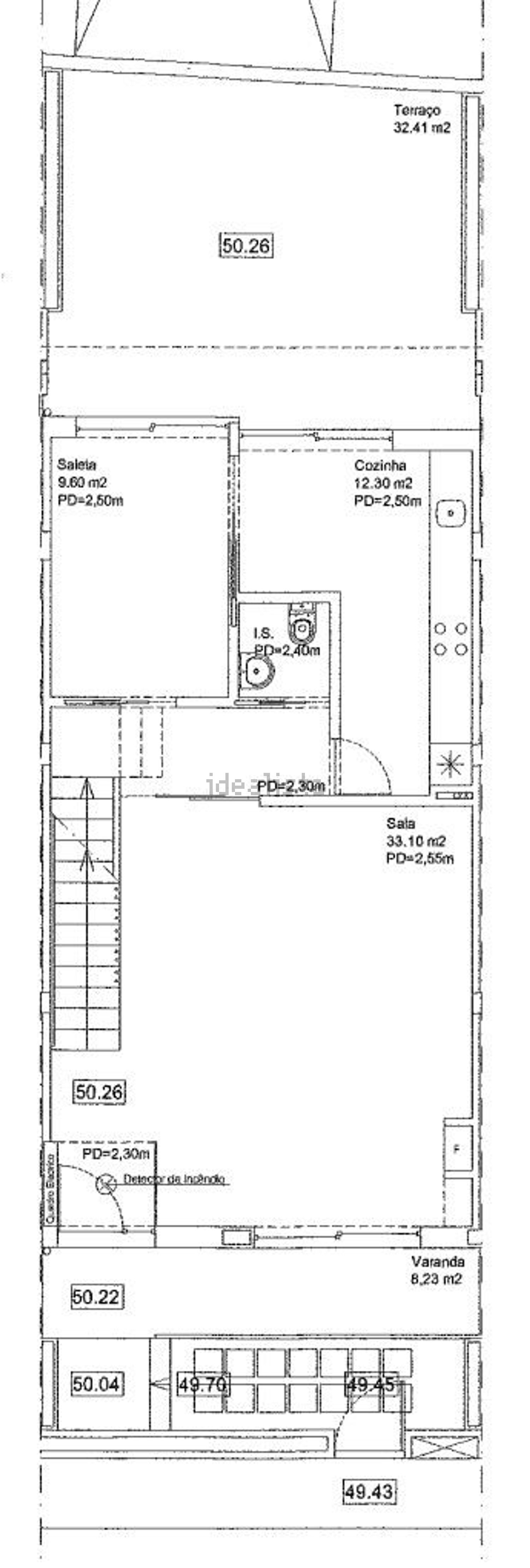 联排别墅出售在Avenida Junqueira, 262 - 平面图