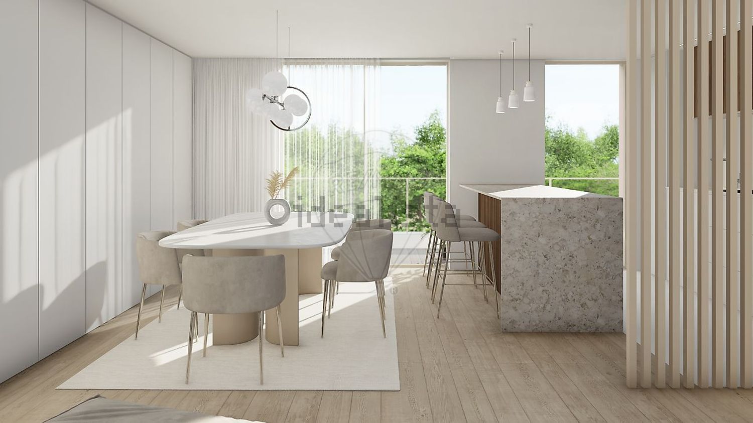 公寓 t3出售在 Granja - 客厅