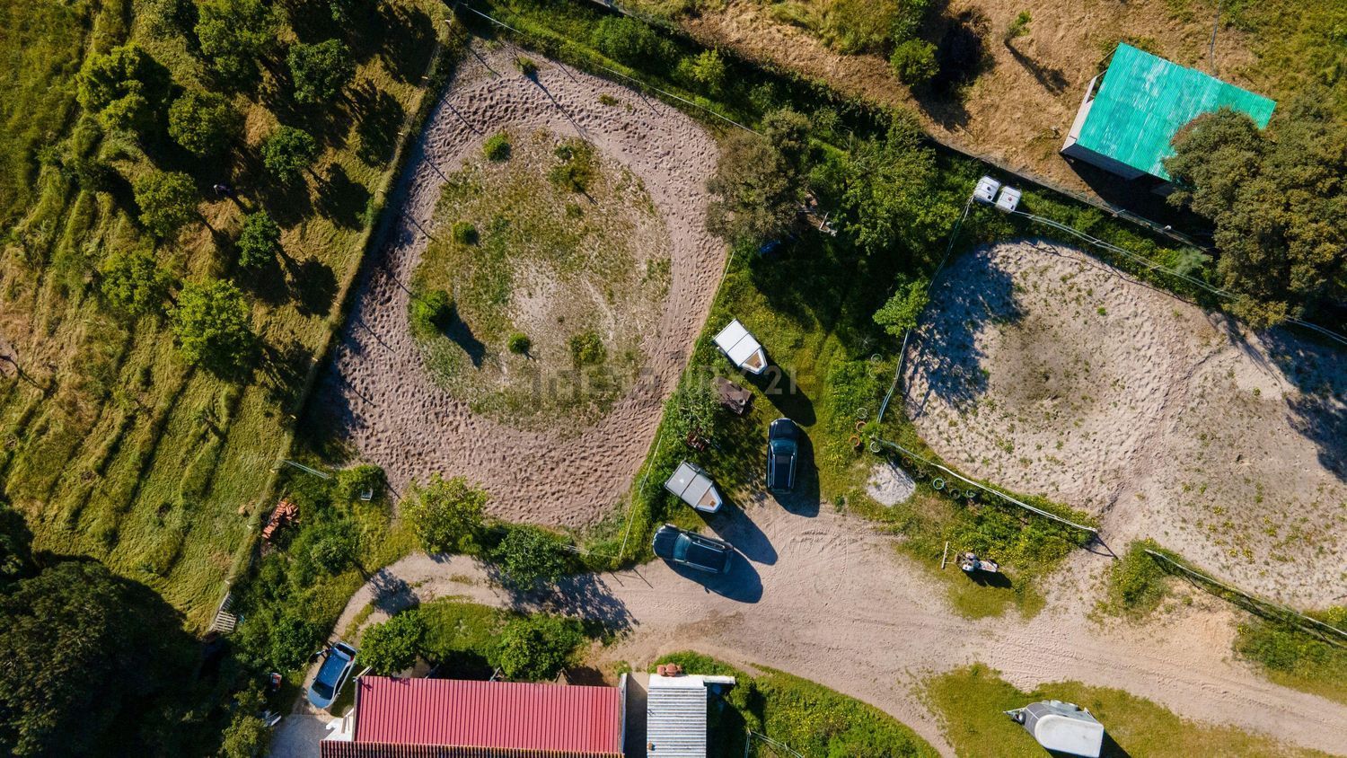小楼房或独栋别墅出售在 Parque Industrial das Carrascas, Palmela, Portugal - 花园