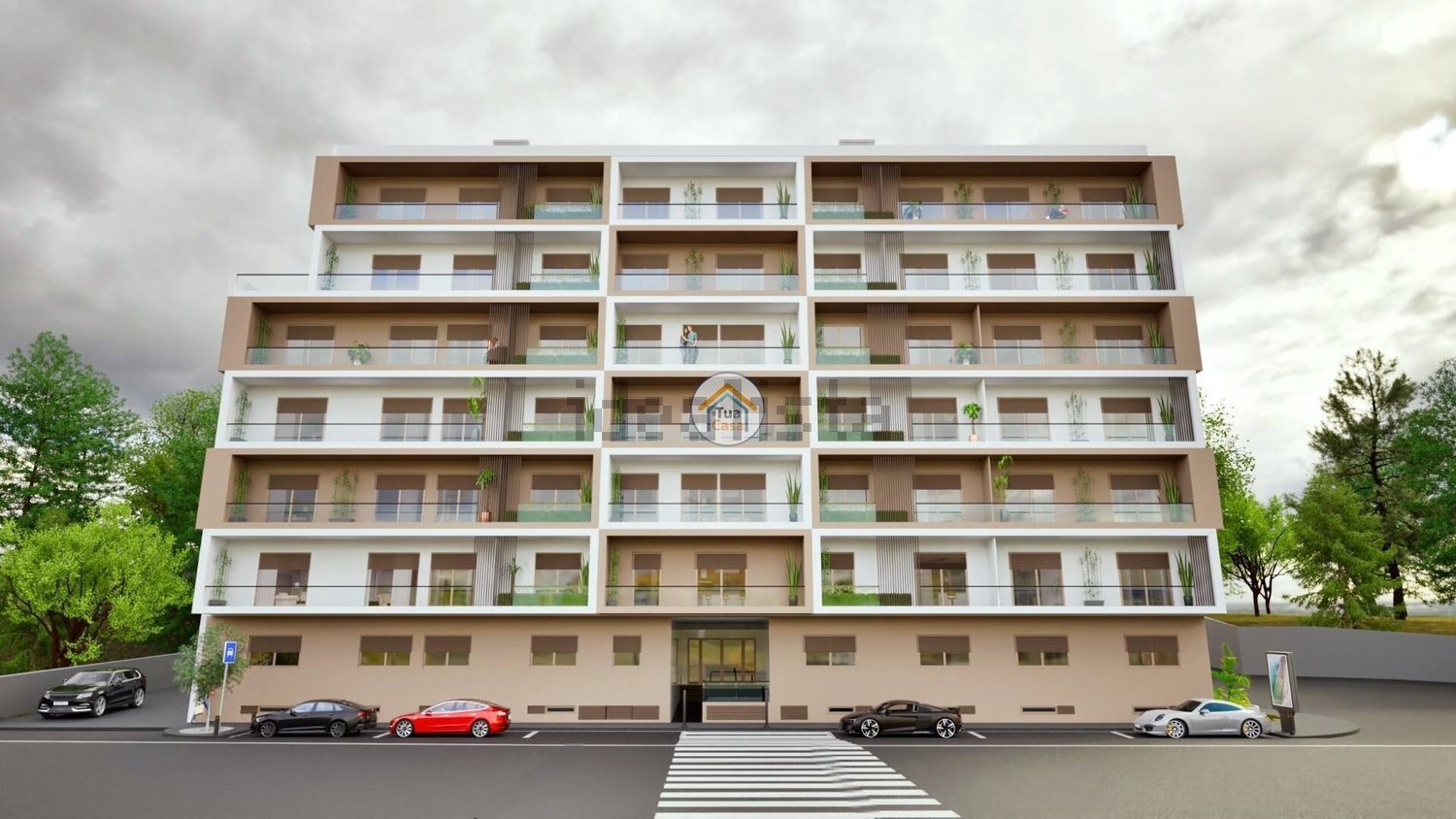 公寓 t1出售在 Centro de Oliveira de Azeméis - 视线