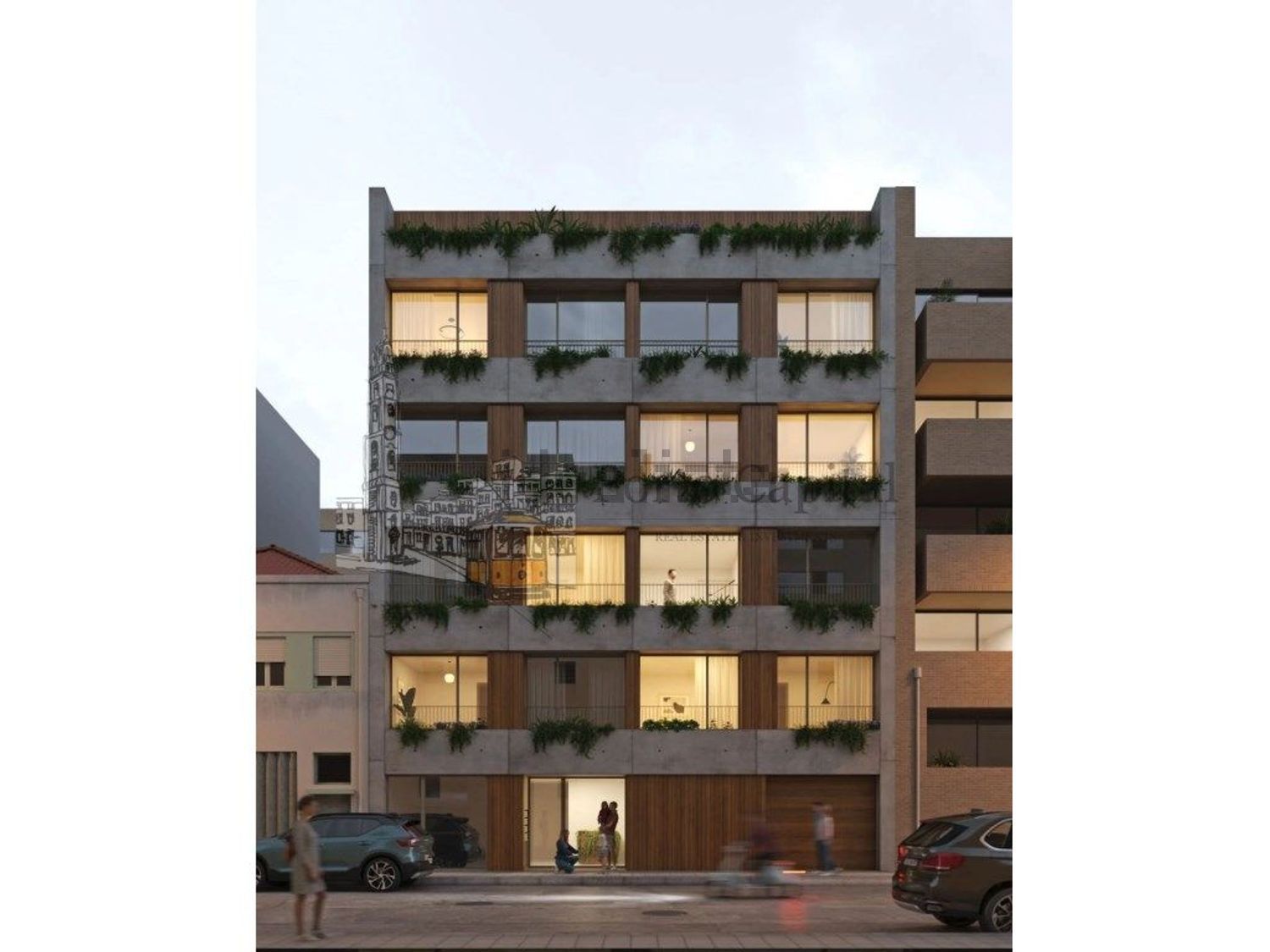 公寓 t1出售在 Matosinhos Sul - Marginal - 视线