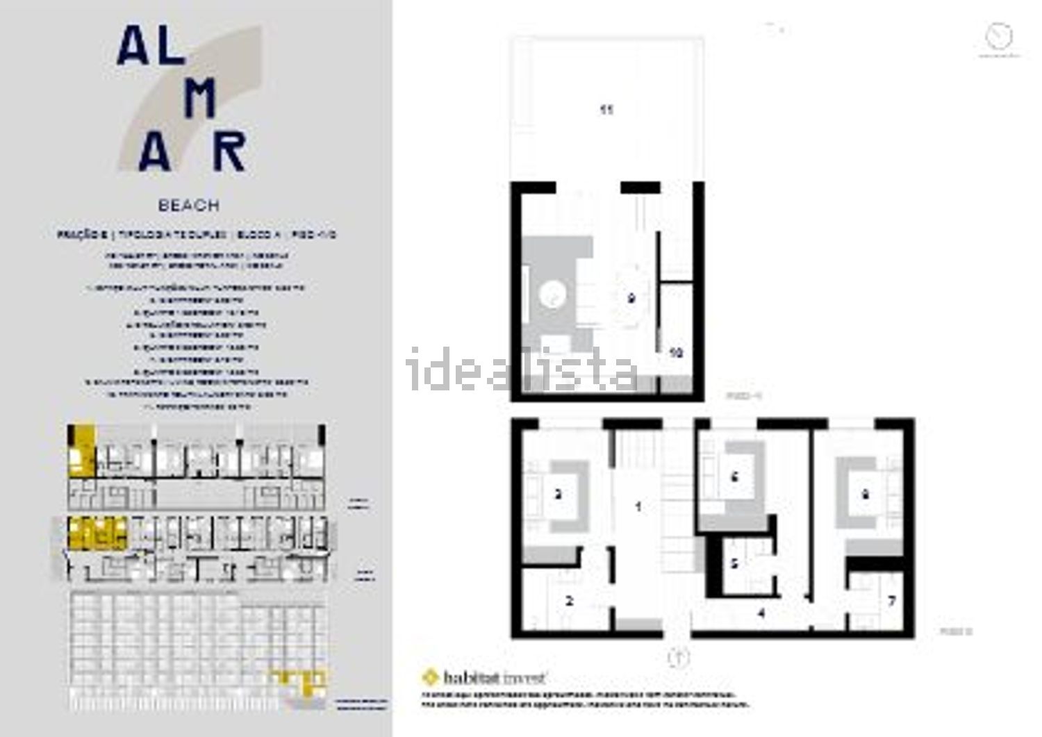 公寓 t2出售在Alameda de Guerra Junqueiro s/n - 平面图